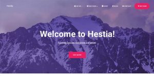 Thème WordPress Hestia